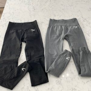 Gymshark leggings. New without tags.  XS 2 pairs included